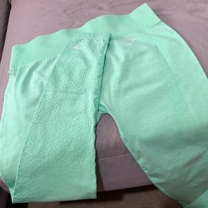 Sea-foam green leggings